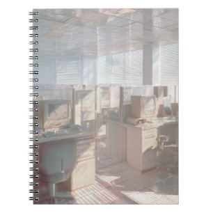 Pastell Glass Retro Office-Notebook Notizblock