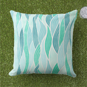 Pastell Green Abstrakt Throw Kissen