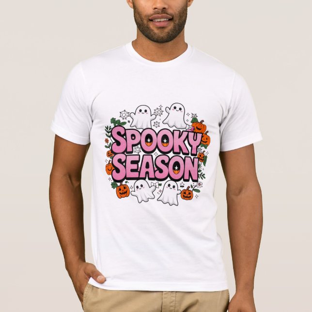 Pastell Halloween-Geschenk T-Shirt (Vorderseite)