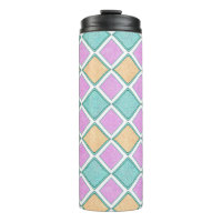 Pastell-Harlekin-Prism-Diamantmuster