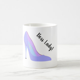 Pastell-High Heels für weibliche Boss Lady Shoes Kaffeetasse