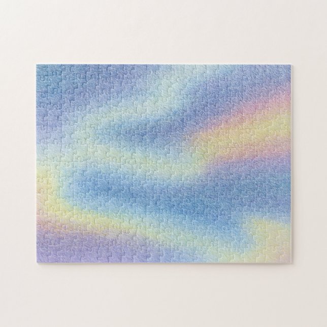 Pastell-Himmelsdrift Puzzle (Horizontal)