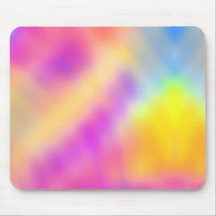 Pastell Iridescent farbenfrohe Farbgestaltung Mousepad