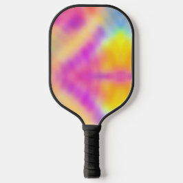 Pastell Iridescent farbenfrohe Farbgestaltung Pickleball Schläger