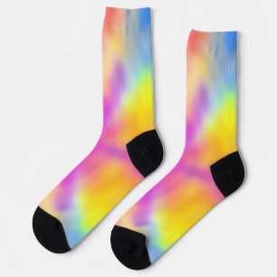 Pastell Iridescent farbenfrohe Farbgestaltung Socken