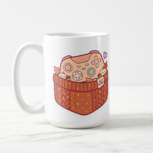 Pastell Kawaii Cozy Gamer Controller Pullover Tass Kaffeetasse