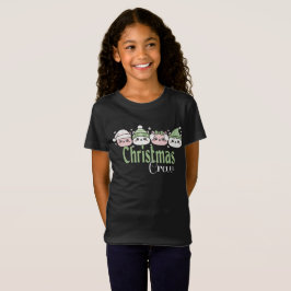Pastell Kawaii Weihnachtskätzchen T-Shirt