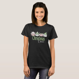 Pastell Kawaii Weihnachtskätzchen T-Shirt