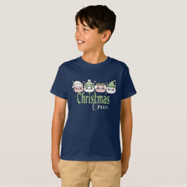 Pastell Kawaii Weihnachtskatzen T-Shirt