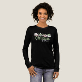 Pastell Kawaii Weihnachtskatzen Tri-Blend Shirt