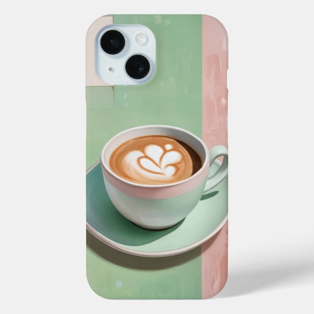 Pastell-Latte Case-Mate iPhone Hülle (Rückseite)