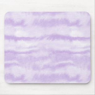Pastell-Lavendel-Tie-Dye-Wasserfekteffekt Mousepad