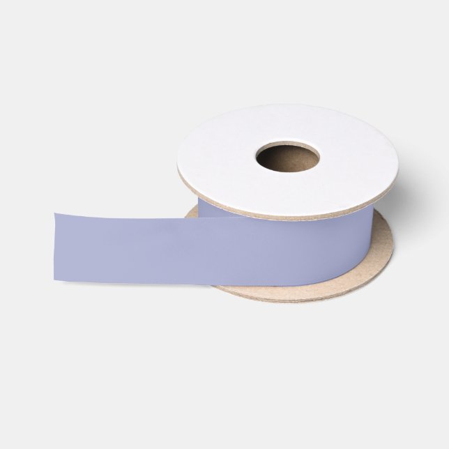 Pastell-Lavendelblau Farbe Pop Satinband (Spule)