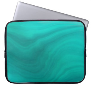 Pastell Light Türkquoise Abstrakt Laptopschutzhülle