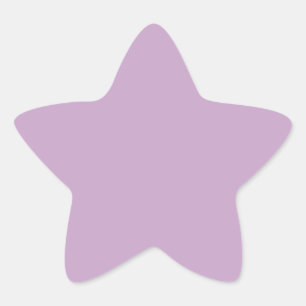 Pastell-Lila-Minimal-Star-Sticker für Events Stern-Aufkleber