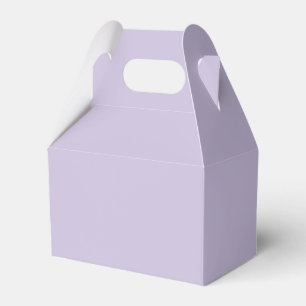 Pastell-Lila Minimalistisches Design Geschenkschachtel
