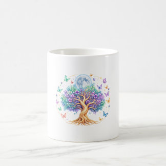 Pastell-Mondbaum-Klassiktasse Kaffeetasse