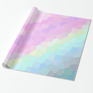 Pastell-Mosaik Geschenkpapier
