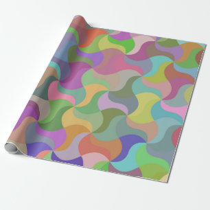 Pastell-Mosaik-Geschenkpapier Geschenkpapier