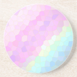 Pastell-Mosaik Untersetzer