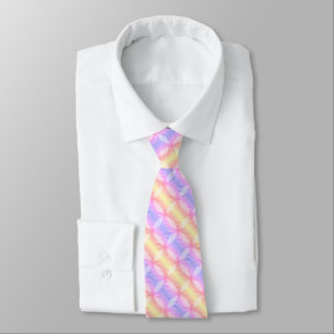 Pastell Multicoated Pattern Neck Tie Krawatte