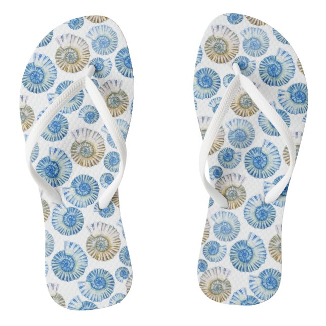 Pastell-Muster 2 Flip Flops (Fußbett)