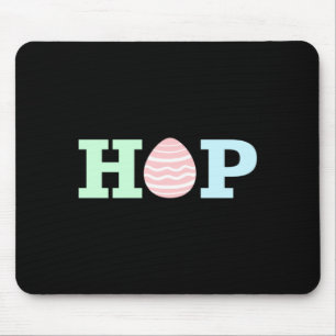 Pastell-Muster-Osterei-Osterillustration Mousepad