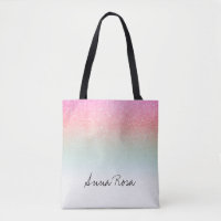 *~* Pastell Ombre Glitzer Pfirsich Pink