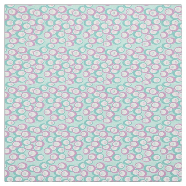 Pastell Ovals  Stoff (Muster)