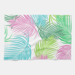 Pastell Palms auf Küchentücher