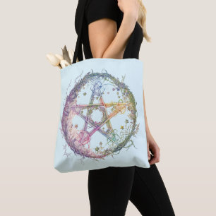 Pastell-Pentagramm-Hexe-Pagan-Wicca-Halloween
