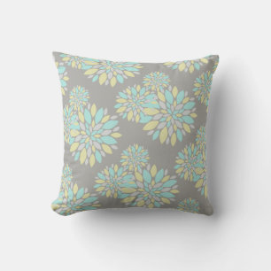 Pastell-Petalen-Blumenmuster-Kissen Kissen