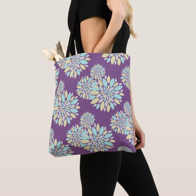 Pastell Petals Blume Muster Tote Bag (Von Nahem)