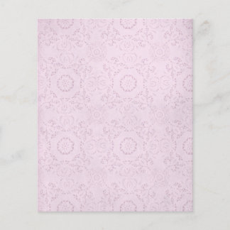 Pastell Pink Lace Scrapbook Paper