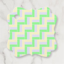 Pastell Rectangle Muster Weiße gestrichelte Linien