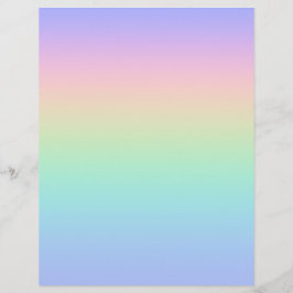 Pastell Regenbogen Flyer