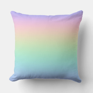 Pastell Regenbogen Kissen