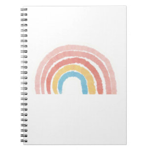 Pastell-Regenbogen Notizblock