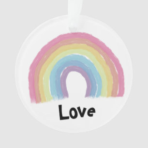 Pastell Regenbogen Ornament