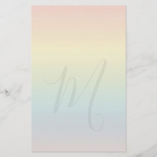 Pastell-Regenbogen-Papier für individuelle Korresp Briefpapier