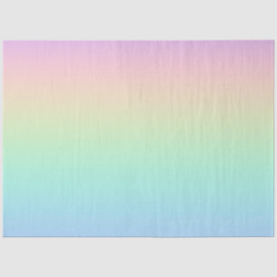 Pastell Regenbogen Seidenpapier