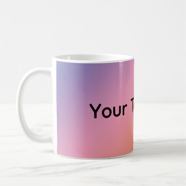 Pastell-Regenbogen-Tasse Kaffeetasse (Links)
