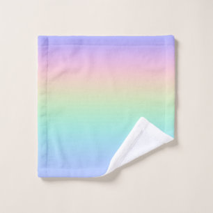 Pastell Regenbogen Waschlappen