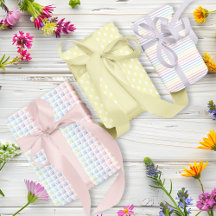 Pastell-Regenbogenfeder-gelbes Set von 3