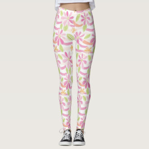 Pastell-Retro-Blumen (2) Leggings