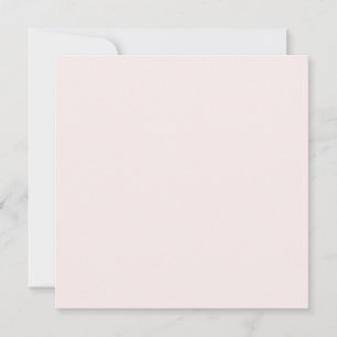 Pastell-Rosa-Champagner-Einfarbig Karte