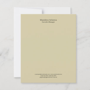 Pastell-Sand-Einfach-Profi-Minimailst-Papier