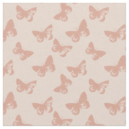 Pastell-Schmetterlingsmuster Stoff