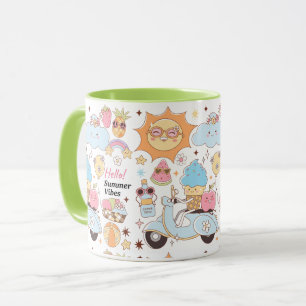 Pastell-Sommer-Vibes Tasse