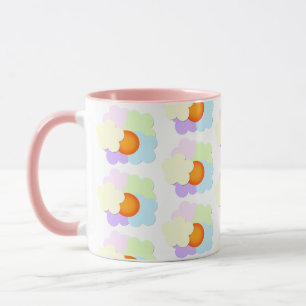 Pastell-Sonnenaufgang-Tasse Tasse